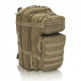 Mochila de combate compacta | Bolsa de emergencias | Color coyote brown | C2 Bag | Elite Bags