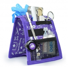 Salvabolsillos | Para bata o pijama | Estampados en morado | Keen's de Mobiclinic | Elite Bags