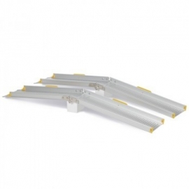 Rampa plegable | Ligera | Aluminio | 110 cm