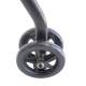 Andador plegable | Aluminio | Asiento y respaldo | Frenos por presión | 4 ruedas | Premium | Dehesa | Mobiclinic - Foto 5