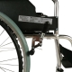 Silla de ruedas | Plegable | Aluminio | Con frenos | Reposabrazos y reposapiés | Respaldo partido | Palacio | Mobiclinic - Foto 5