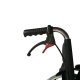 Silla de ruedas | Plegable | Aluminio | Con frenos | Reposabrazos y reposapiés | Respaldo partido | Palacio | Mobiclinic - Foto 7