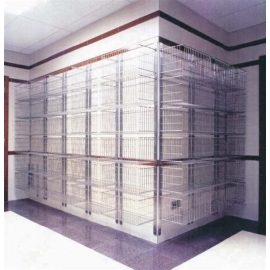 Rack soport mural (pareja para 6 cestas)