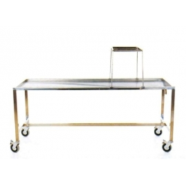 Mesa de disección | Acero inoxidable | 210x60x85 cm