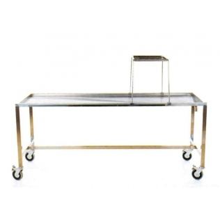 Mesa de disección | Acero inoxidable | 210x60x85 cm