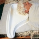 Lavacabezas de cama | Teja | Blanco - Foto 1