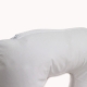 Almohada cervical de viaje hinchable | forma de herradura y funda - Foto 3