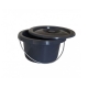 Silla WC | Portátil | Reposabrazos | Acero | Gris - Foto 1