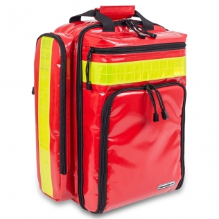 Mochila de emergencias rescate | Cubre-mochila de poliéster | Material Tarpaulín | Rojo | EMS | Elite Bags
