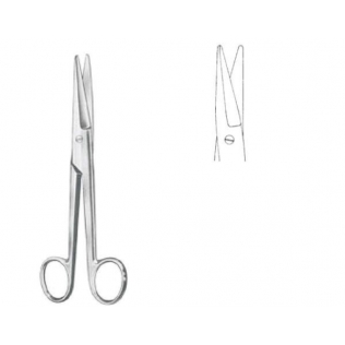 Mayo-Noble tijeras para cirugia R/R 17,0cm recta
