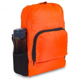 Mochila ripstop plegable | Ultraligera | Capacidad media | Con funda | Naranja | EMS | Elite Bags