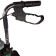 Andador para ancianos | Plegable | Freno en manetas | 3 ruedas | Cesta | Verde | Caleta | Mobiclinic - Foto 3
