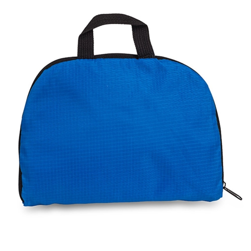 Mochila ripstop plegable, Ultraligera, Capacidad media, Con funda, Azul  Royal, EMS