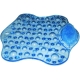 Alfombrilla masajeadora antideslizante para la ducha | Goma | Azul - Foto 1