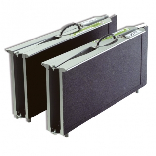 Rampas tipo maleta | Longitud 180 cm | Aluminio | Multiplegado