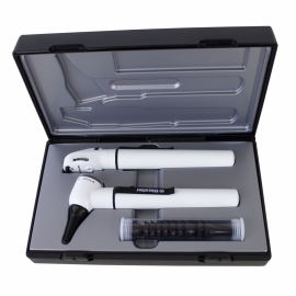 Otoscopio y oftalmoscopio | F.O. xenón 2,5v | Blanco | Estuche | 2130-202 | e-scope | Riester