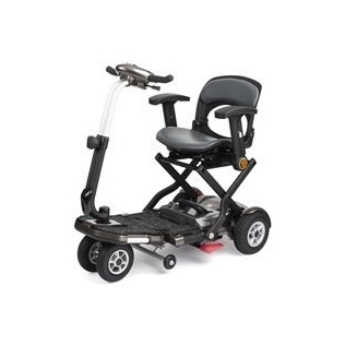 Scooter eléctrico | Compacto y plegable | Con reposabrazos y luz