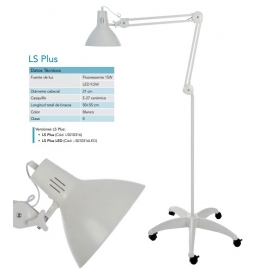 Lámpara de reconocimiento LS Plus LED más base rodable