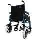 Silla de ruedas plegable | Ortopédica | Acero| Azul | Action1R 12maciza - Foto 2