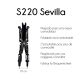 Silla de ruedas | Plegable | Acero | Ruedas traseras extraíbles | Reposapiés y reposabrazos | S220 Sevilla | Premium Mobiclinic - Foto 24