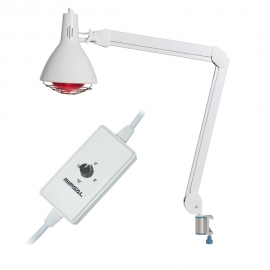 Lámpara Infra Plus de infrarrojos con temporizador y soporte raíl plus