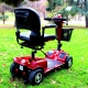 Scooter eléctrico movilidad reducida | 4 ruedas macizas o neumáticas | Desmontable | Compacta | Color rojo | Urban | Libercar - Foto 6