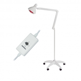 Lámpara Infra Plus de infrarrojos con temporizador y base rodable de 4 kg
