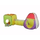 Tienda de campaña para juegos infantil | Doble carpa con túnel | Plegable | Incluye bolas | Fortaleza | Mobiclinic - Vídeo 1