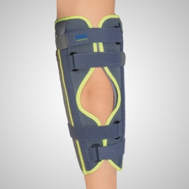 Inmovilizador de rodilla pediátrico | Flejes laterales y posteriores | Velcro | Gris | Varias tallas | KRD401 | Emo