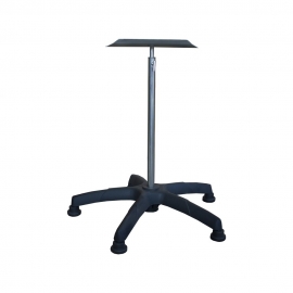Soporte para brazos | Acero inoxidable | Regulable en altura | Rótula | Base ABS | Tapizado |Mobiclinic