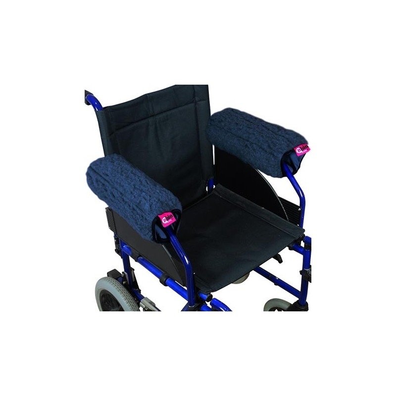 Par de reposabrazos para silla de ruedas o silla con brazos, 34 x 34 cm