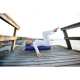 Rulo de espuma | Pilates y yoga | Ejercicios de equilibrio | Rehabilitación | Color azul | 90x15cm - Foto 3