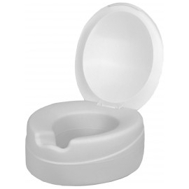 Elevador de WC | 14 cm | Blanco | Con tapa | Contact Plus Neo XL