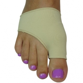 Banda protectora para juanete | Con tejido y gel | Hallux Valgus