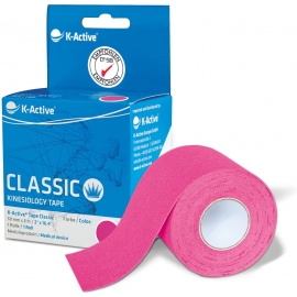Kinesiotape vendaje K-Active | 5cmx5m | 1 rollo | Varios colores
