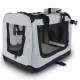 Transportín para mascotas | Varias tallas | Diferentes pesos | Plegable | Gris | Balú | Mobiclinic - Foto 7