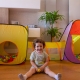 Tienda de campaña para juegos infantil | Doble carpa con túnel | Plegable | Incluye bolas | Fortaleza | Mobiclinic - Foto 7