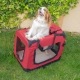 Transportín para mascotas | Varias tallas | Diferentes pesos | Plegable | Rojo | Balú | Mobiclinic - Foto 12