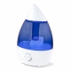 Humidificador ultrasónico | Depósito para esencias | Ajustable | 1,7 L | Blanco | 25 W | Silencioso | Preventivo | Sinusitis - Foto 1