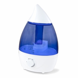 Humidificador ultrasónico | Depósito para esencias | Ajustable | 1,7 L | Blanco | 25 W | Silencioso | Preventivo | Sinusitis