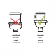 Elevador WC | Con tapa | 14 cm | Blanco | Ajustable | Titán | Hasta 160 Kg| Mobiclinic - Foto 2