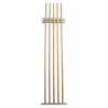 Soporte para 5 picas madera maciza natural