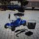 Scooter movilidad reducida | Transportable | Ligero y compacto | Plegado electrónico | Azul | Bravo | Libercar - Foto 5