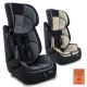 Silla de coche bebé Isofix 1 2 3 | Protecciones laterales | De 9 a 36 kg | Respaldo extraíble | Beige | Lionfix | Mobiclinic - Foto 1
