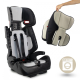 Silla de coche bebé Isofix 1 2 3 | Protecciones laterales | De 9 a 36 kg | Respaldo extraíble | Beige | Lionfix | Mobiclinic - Foto 6