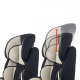 Silla de coche bebé Isofix 1 2 3 | Protecciones laterales | De 9 a 36 kg | Respaldo extraíble | Beige | Lionfix | Mobiclinic - Foto 8