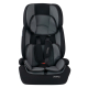 Silla de coche bebé Isofix 1 2 3 | Protecciones laterales | De 9 a 36 kg | Respaldo extraíble | Gris | Lionfix | Mobiclinic - Foto 2