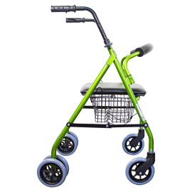 Andador para adultos | Plegable | Aluminio | Asiento y...