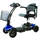 Scooter movilidad reducida | Auton. 10 km | 4 ruedas | Compacto y desmontable | 12V | Azul | Virgo | Mobiclinic - Foto 1