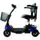 Scooter movilidad reducida | Auton. 10 km | 4 ruedas | Compacto y desmontable | 12V | Azul | Virgo | Mobiclinic - Foto 2